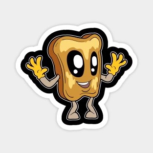 Kawaii Toast Magnet