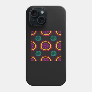 Abstract flower pattern Phone Case