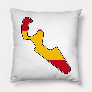 Motorland Aragon [flag] Pillow