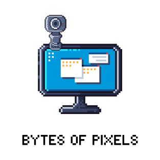 Pixel Fusion: Bytes of Pixels T-Shirt