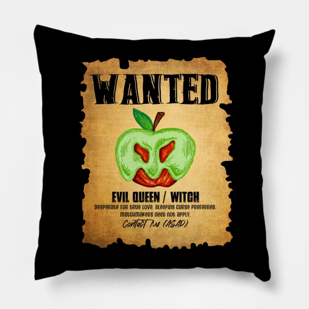 Wanted: Evil Queen/Witch Pillow by the-krisney-way