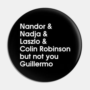 Not you Guillermo Pin