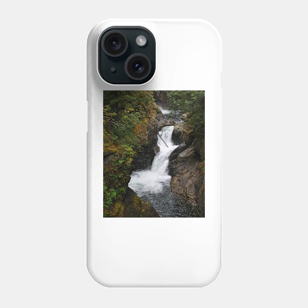 Forest Waterfall Phone Case by KirtTisdale