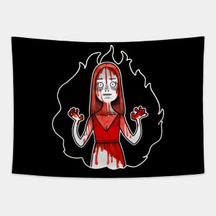 Carrie Illustration Tapestry