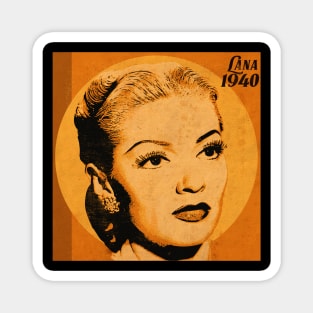 Vintage Cinema Lana Turner Magnet