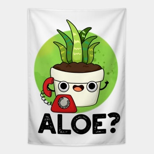 Aloe Cute Aloe Vera Plant PUn Tapestry