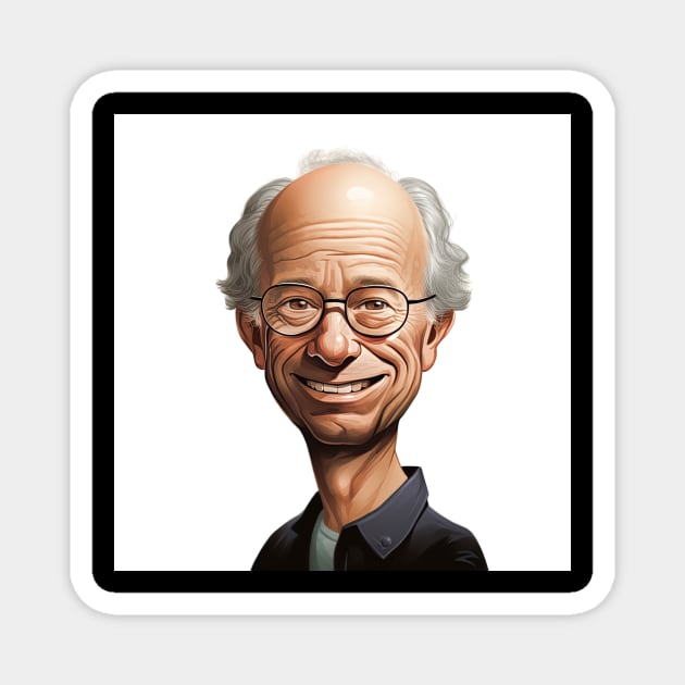 Peter Singer Magnet by ComicsFactory