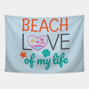 Beach Love of my life Tapestry