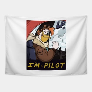 Launchpad I'm a Pilot Tapestry