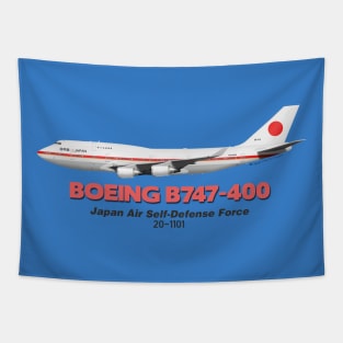 Boeing B747-400 - Japan Air Self-Defense Force Tapestry
