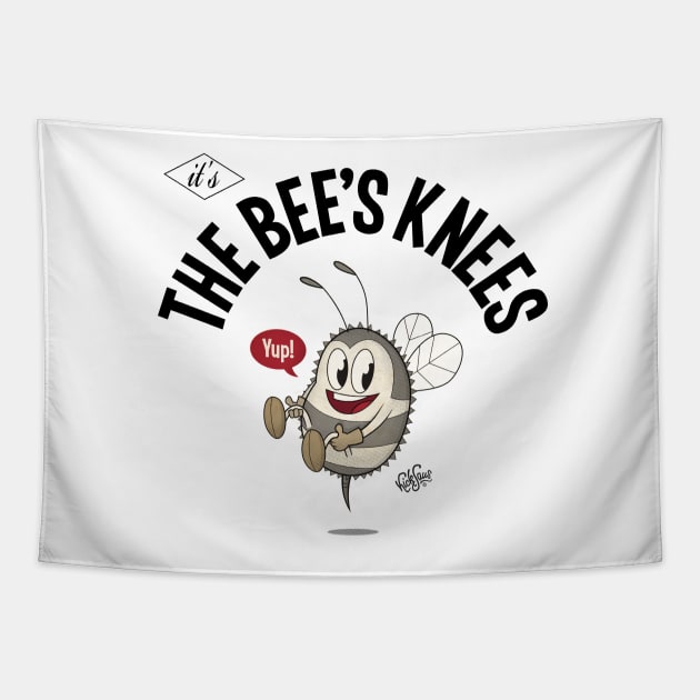 The Bee's Knees Tapestry by Kicksaus