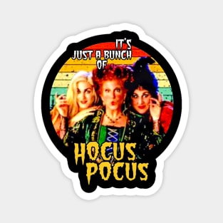 halloween it's just a bunch of hocus pocus squad Magnet