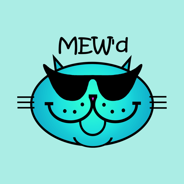 MEW'd - Mewdy Blue by RawSunArt