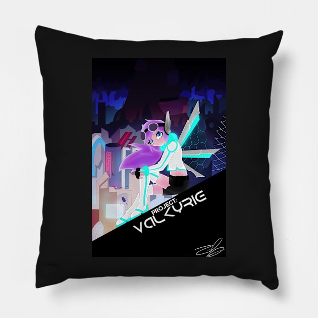 Project: VALKYRIE Official Poster Pillow by zacharymorgan