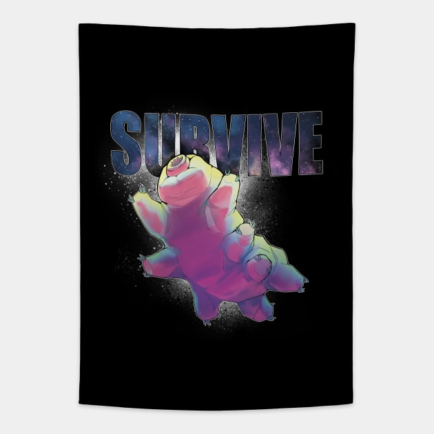 Survive like a Tardigrade Tapestry by Gatobob