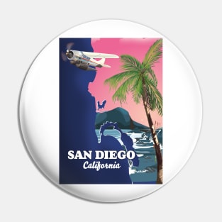 San Diego california map Pin