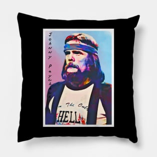 Poster Art Johnny Paycheck Pillow