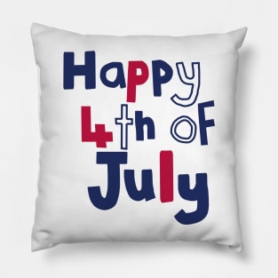 Happy 4th of July Pillow