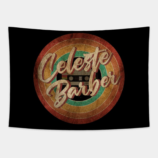 Celeste Barber Vintage Circle Art Tapestry by antongg