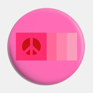 Peace in Pink Pin