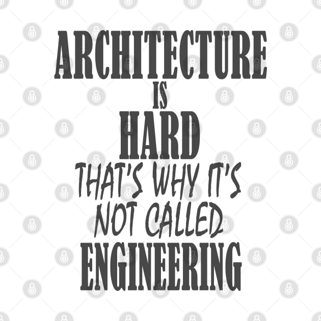 Architecture is Hard by The Architect Shop