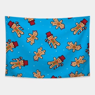 Christmas gingerbread pattern Tapestry