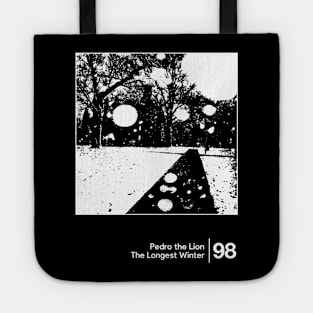 Pedro The Lion - The Longest Winter / Minimal Style Graphic Artwork Design Tote