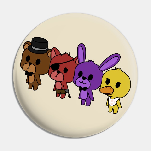 kawaii freddy and friends chibis Pin by LillyTheChibi