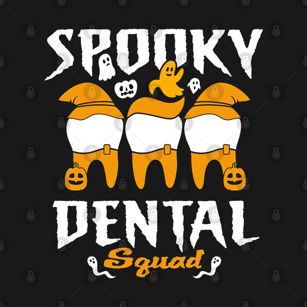 Spooky Dental Squad by vintagevector