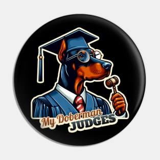 Judge Doberman Pin