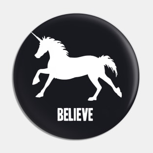 Unicorns Magic Funny Unicorn Believe Screen Printed Tee Mens Ladies Womens Youth Kids Unicorn Horse Pin