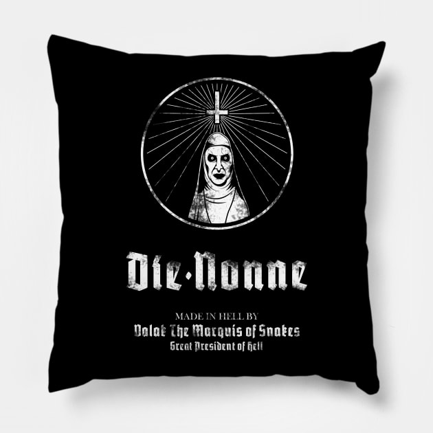 The Nun Pillow by Angel_Rotten