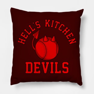 Hell's Kitchen Devils - Marvel Baseball Mashup Pillow