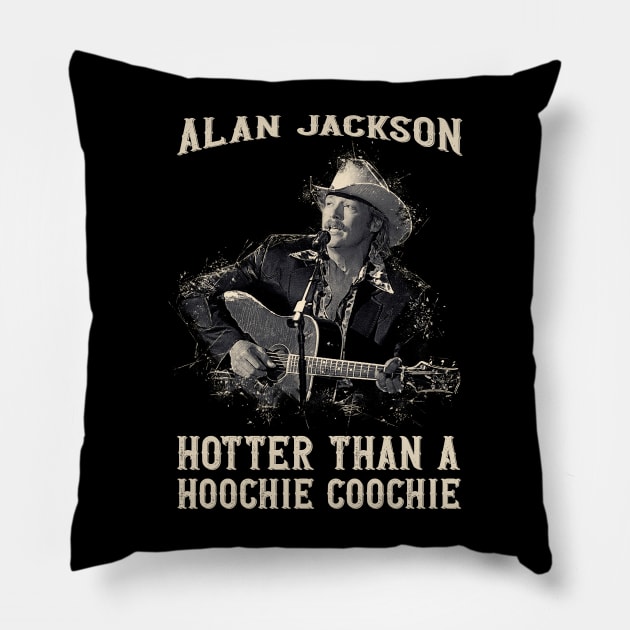 Hotter than a hoochie coochie Pillow by Yopi