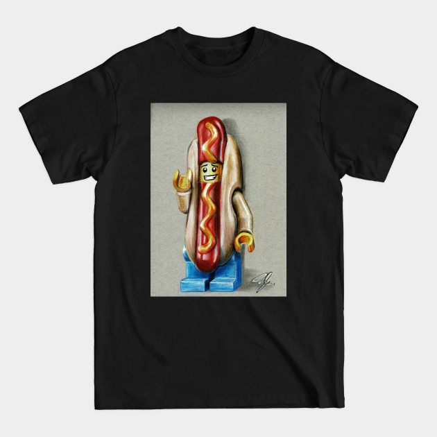 Disover hot dog guy - Hot Dog - T-Shirt