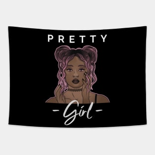 Pretty girl, totes, phone cases, laptop covers, masks, stickers ,pins, Tapestry