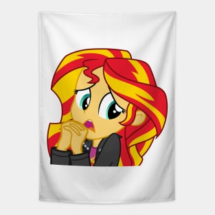 Pleading Sunset Shimmer 1 Tapestry