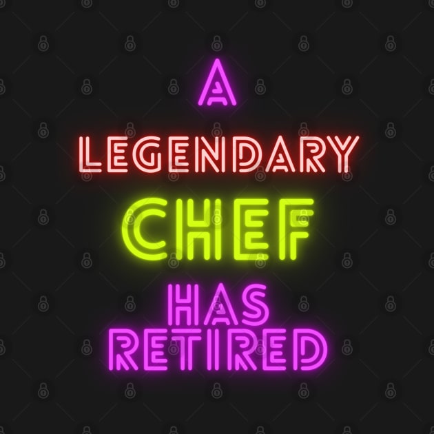 A legendary Chef has retired by Weird Lines