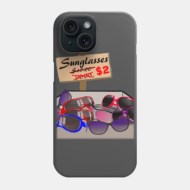 Cheap Sunglasses Phone Case by LoneWolfMuskoka