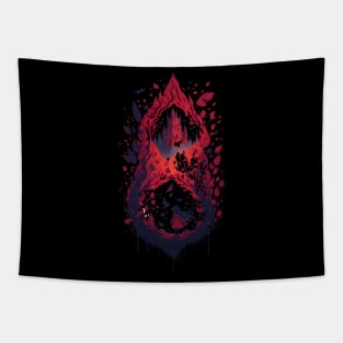 Wizard Fantasy Art Tapestry