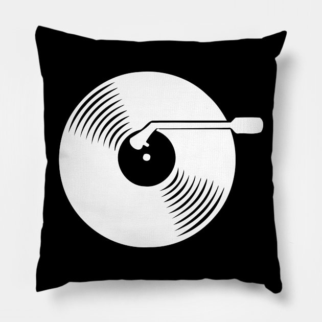 vinyl record Pillow by Miya009