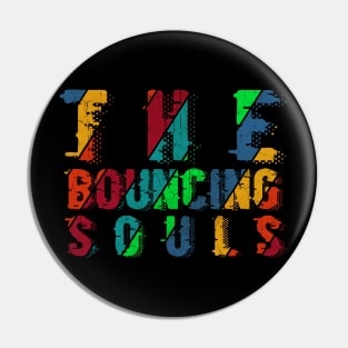 vintage color The Bouncing Souls Pin