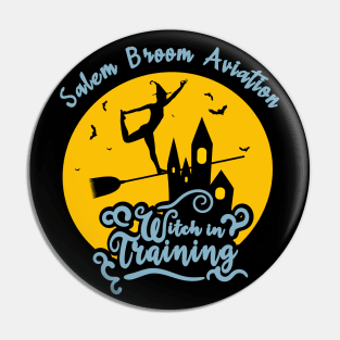 Witch in Training Pin