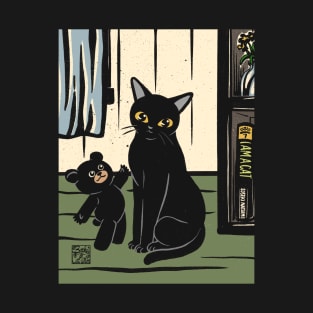 Lovely bear and cat T-Shirt