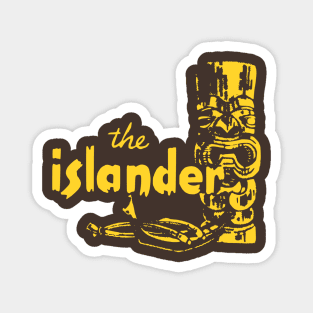 The Islander Tiki Hut Vintage Restaurant Matchbook Magnet