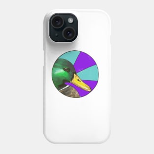 Mallard- Circle edit Phone Case