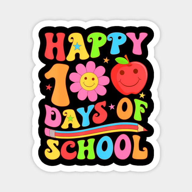 Happy 100Th Day Of School Teacher 100Days Of School Boy Girl Magnet by ZoeySherman