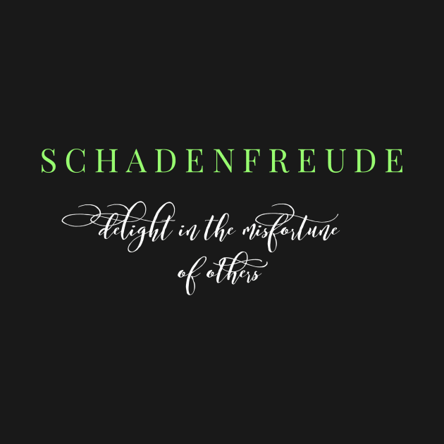 Schadenfreude - delight in the misfortune of others by AlternativeEye