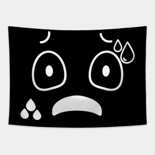 Atychiphobia face Tapestry