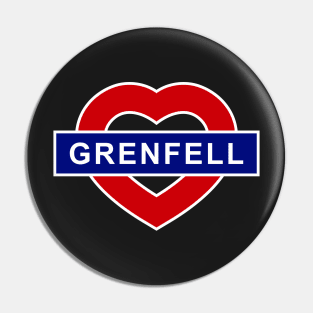 love grenfell Pin